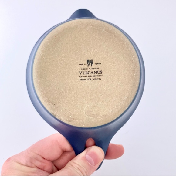 Figgjo Flameware VULCANUS Decor Tor Viking Dish Sauce Jar (Small) MCM - Picture 8 of 11